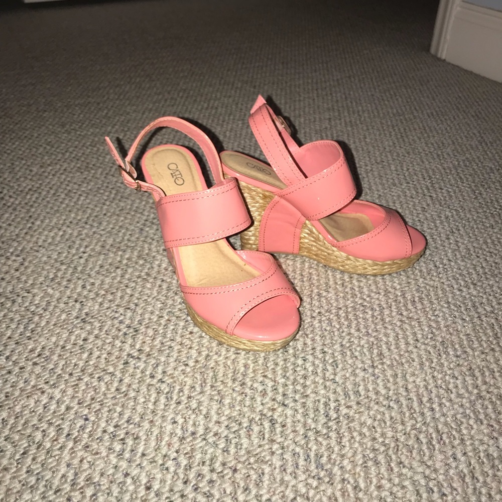PINK CATO WEDGES